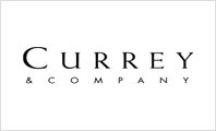 A black and white logo of current company